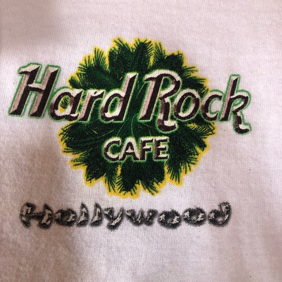NWT Hard Rock Cafe Hollywood Tee XS - Picture 5 of 10